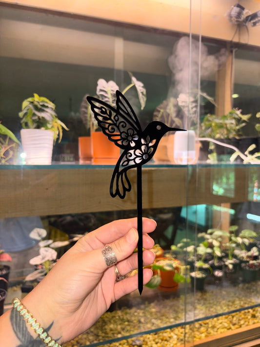 Hummingbird Plant/Garden Stake ✨